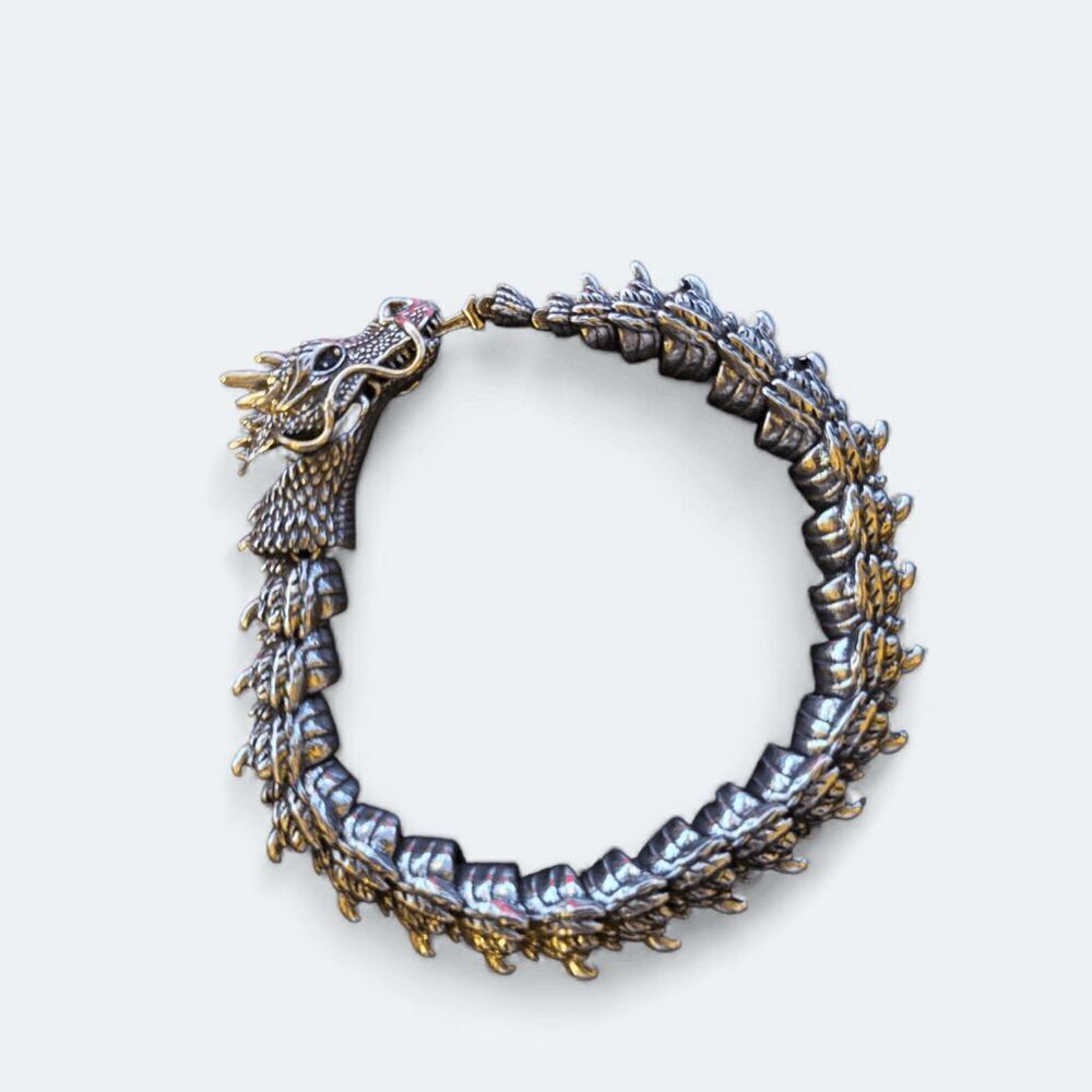 Metal Chain Dragon bracelet